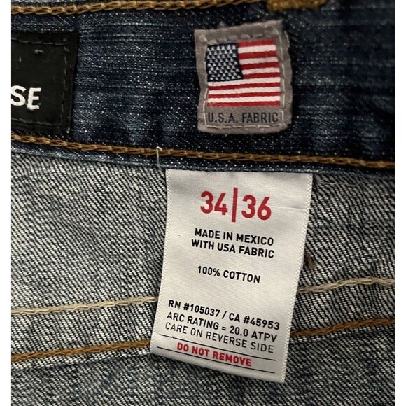 Ariat FR M3 Loose Men's 34X36 Jeans Flame Resistant CAT2 - Picture 10 of 11